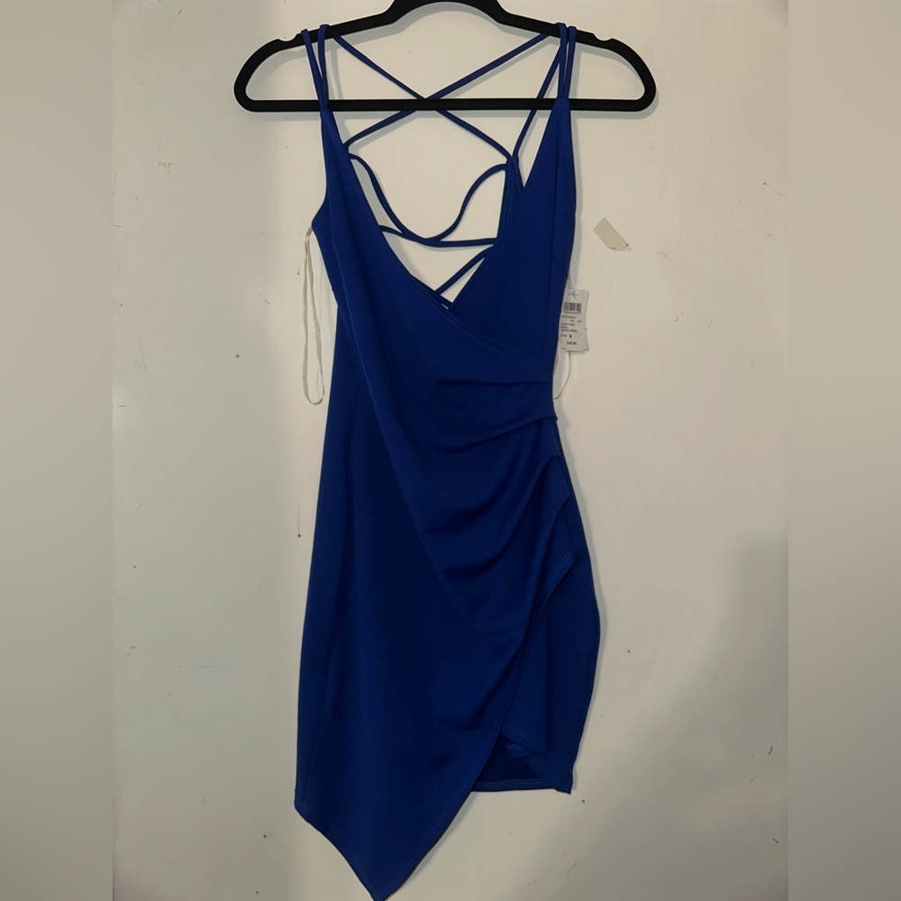 Windsor Royal Blue Backless Dress